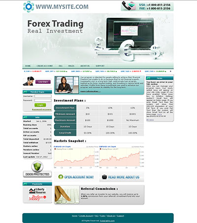 HYIP Template