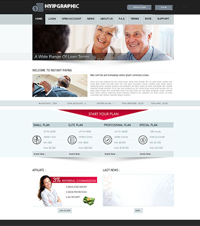 HYIP Template